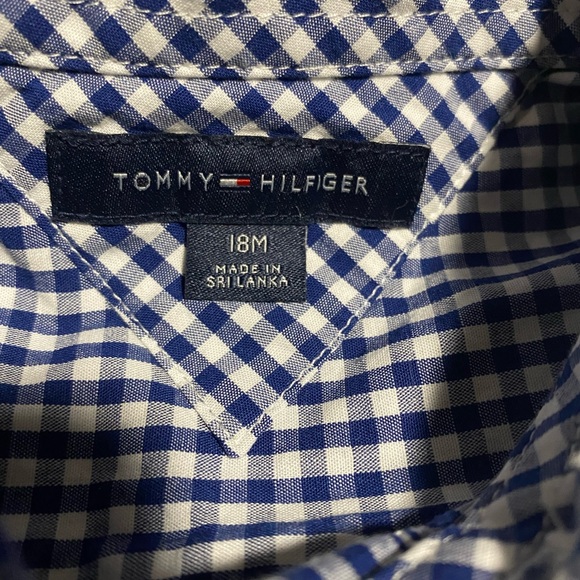 Baby Tommy Hilfiger Plaid Shirt - Picture 2 of 2